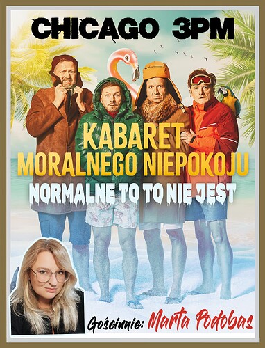 Polish-Network-Kabaret Moralnego Niepokoju – Normalne to to nie jest-mojbilet